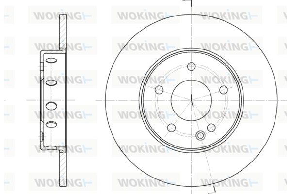 Woking Δισκόπλακα - D6310.00