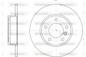 Woking Δισκόπλακα - D6323.00