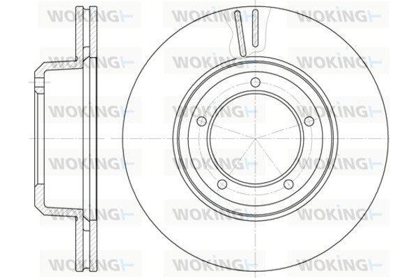 Woking Δισκόπλακα - D6340.10