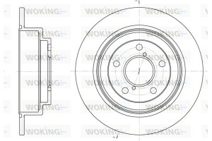 Woking Δισκόπλακα - D6398.00