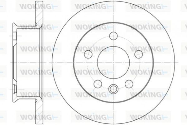 Woking Δισκόπλακα - D6414.00