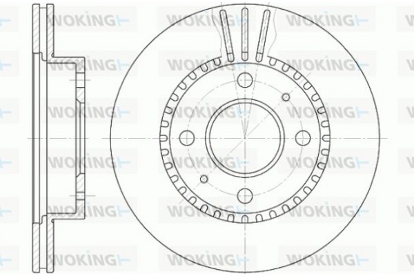 Woking Δισκόπλακα - D6423.10