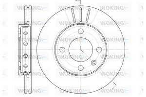 Woking Δισκόπλακα - D6426.10