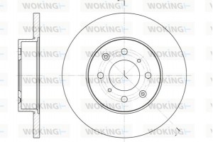 Woking Δισκόπλακα - D6451.00