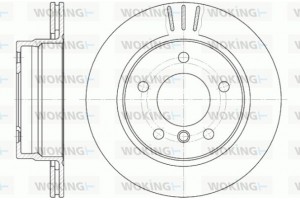 Woking Δισκόπλακα - D6458.10