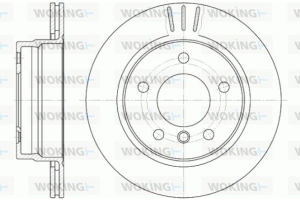 Woking Δισκόπλακα - D6458.10