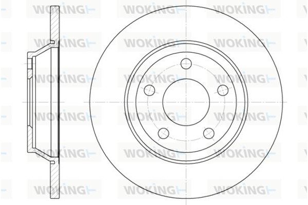 Woking Δισκόπλακα - D6472.00