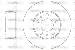 Woking Δισκόπλακα - D6473.00
