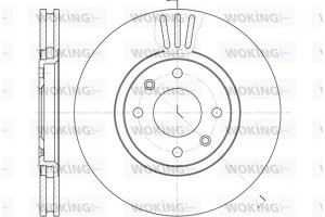 Woking Δισκόπλακα - D6486.10