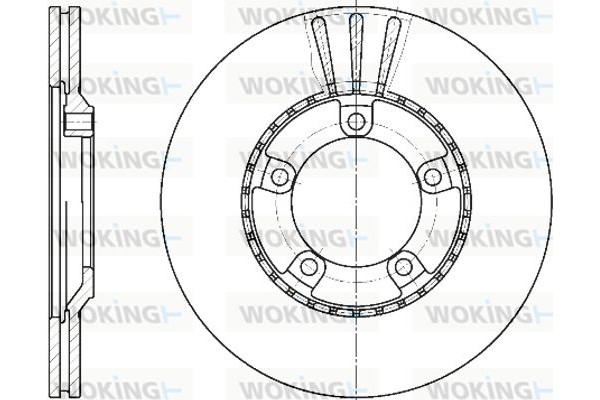 Woking Δισκόπλακα - D6520.10