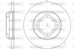 Woking Δισκόπλακα - D6522.00