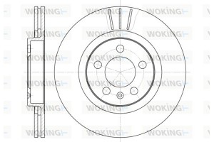 Woking Δισκόπλακα - D6546.10