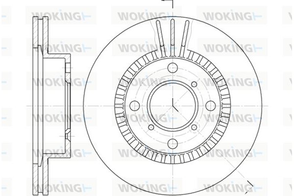 Woking Δισκόπλακα - D6553.10