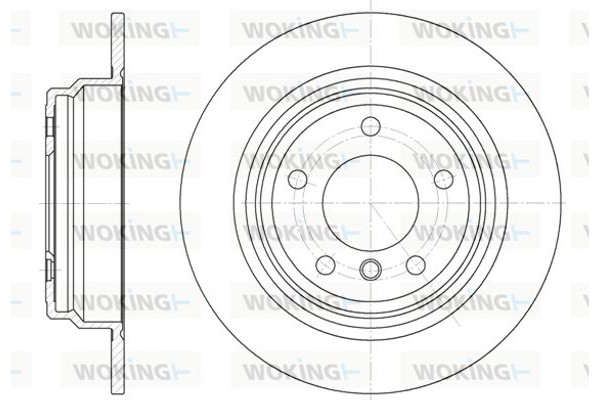 Woking Δισκόπλακα - D6554.00