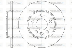 Woking Δισκόπλακα - D6558.00