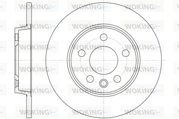 Woking Δισκόπλακα - D6558.00