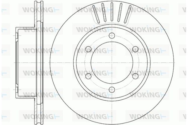 Woking Δισκόπλακα - D6562.10