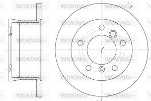 Woking Δισκόπλακα - D6566.00
