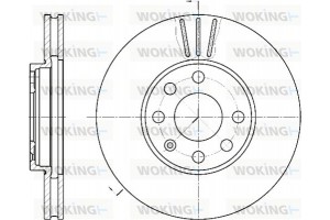 Woking Δισκόπλακα - D6572.10
