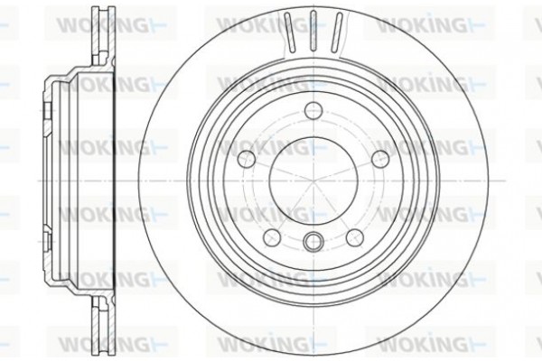 Woking Δισκόπλακα - D6588.10