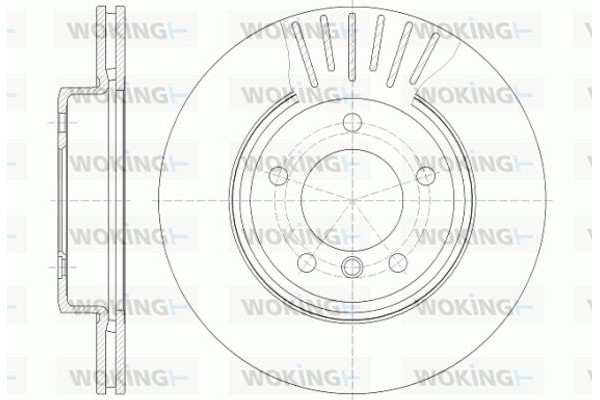 Woking Δισκόπλακα - D6589.10