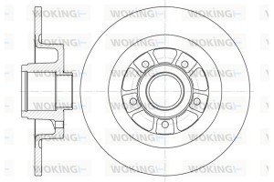 Woking Δισκόπλακα - D6613.00