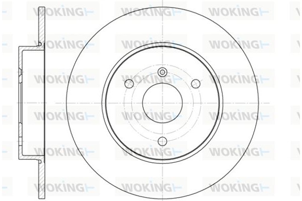 Woking Δισκόπλακα - D6617.00