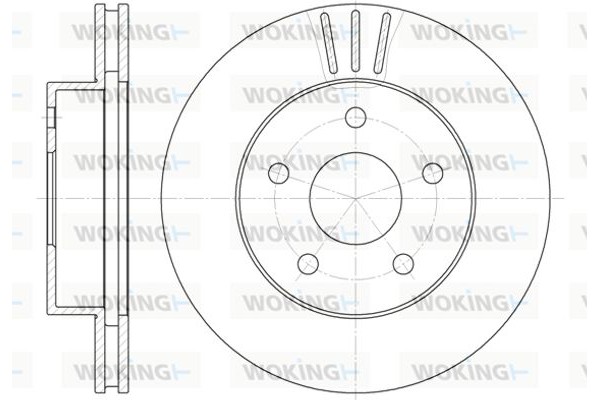 Woking Δισκόπλακα - D6626.10