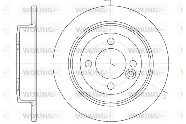 Woking Δισκόπλακα - D6629.00