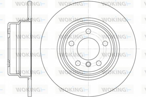 Woking Δισκόπλακα - D6632.00