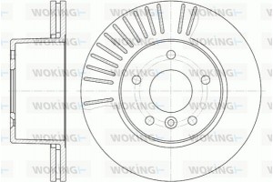 Woking Δισκόπλακα - D6638.10