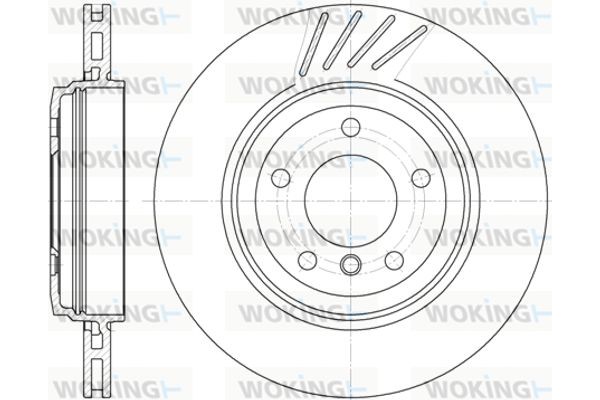 Woking Δισκόπλακα - D6645.10