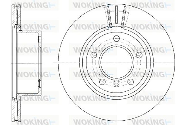 Woking Δισκόπλακα - D6652.10