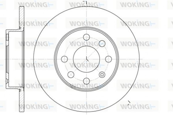 Woking Δισκόπλακα - D6664.00