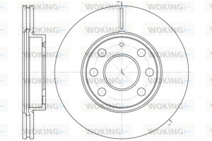 Woking Δισκόπλακα - D6665.10