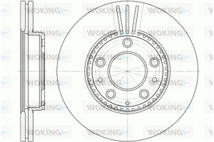 Woking Δισκόπλακα - D6673.10