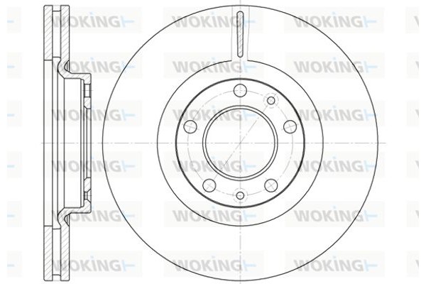 Woking Δισκόπλακα - D6693.10