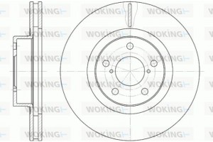 Woking Δισκόπλακα - D6715.10