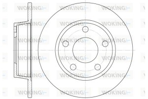 Woking Δισκόπλακα - D6723.00