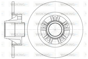 Woking Δισκόπλακα - D6733.00