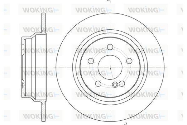 Woking Δισκόπλακα - D6787.00