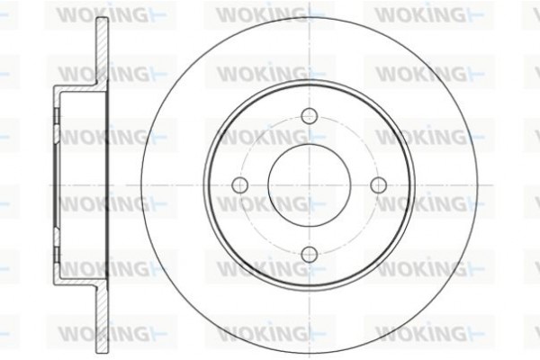 Woking Δισκόπλακα - D6788.00