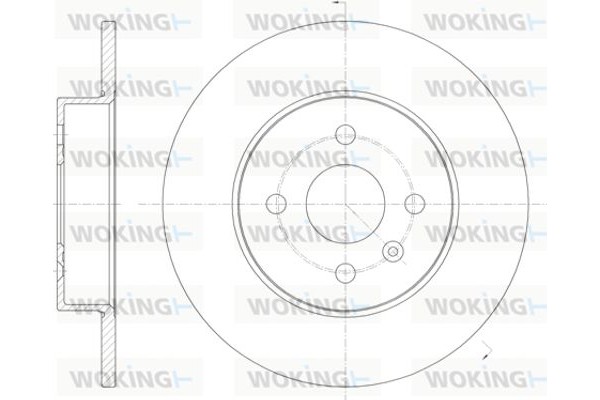 Woking Δισκόπλακα - D6789.00