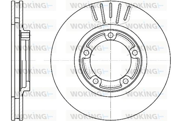 Woking Δισκόπλακα - D6794.10