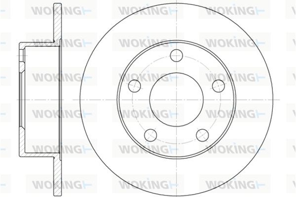 Woking Δισκόπλακα - D6803.00