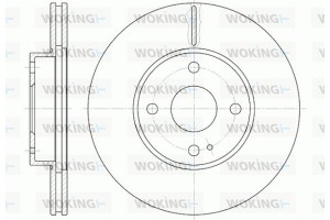 Woking Δισκόπλακα - D6843.10