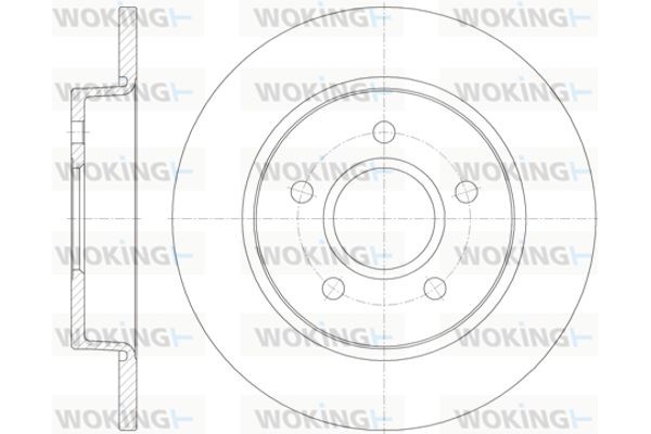 Woking Δισκόπλακα - D6846.00