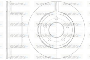 Woking Δισκόπλακα - D6886.10