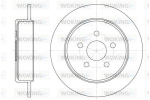 Woking Δισκόπλακα - D6901.00