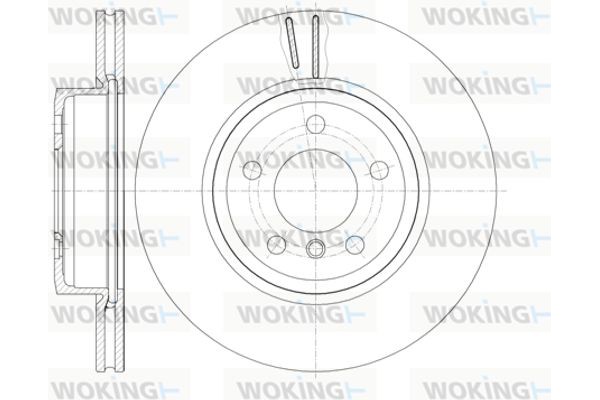 Woking Δισκόπλακα - D6978.10